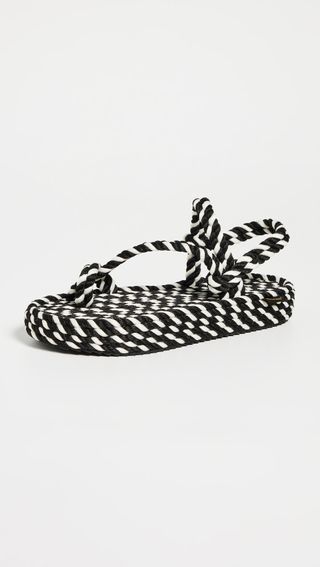 Hawaii Rope Platform Sandals