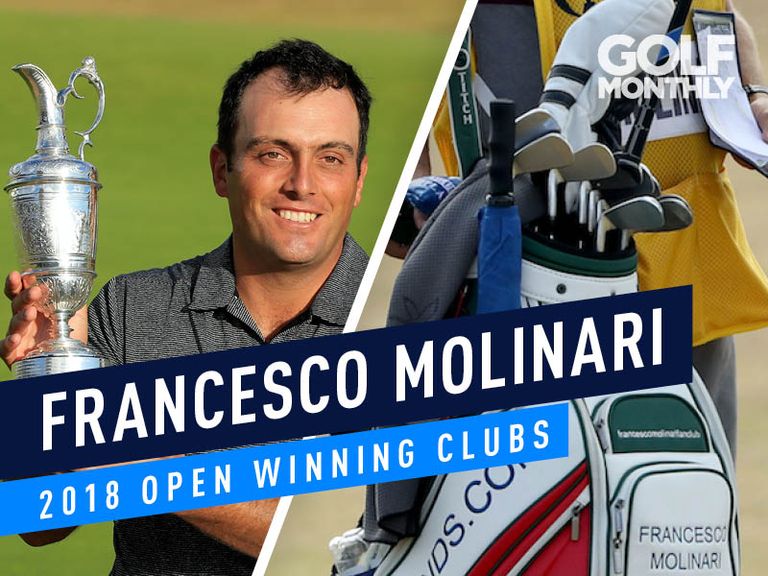 Francesco Molinari 2018 Open Winning Clubs