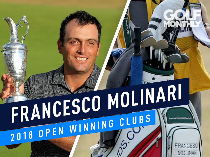 Francesco Molinari 2018 Open Winning Clubs