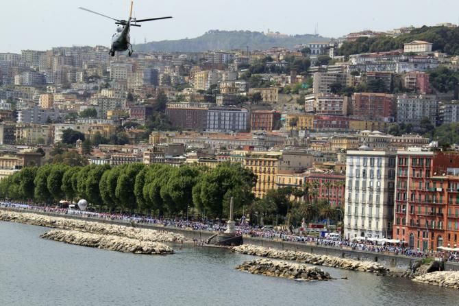 The start of the 2013 Giro d'Italia in Naples