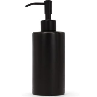 Black Ceramic Soap Dispenser