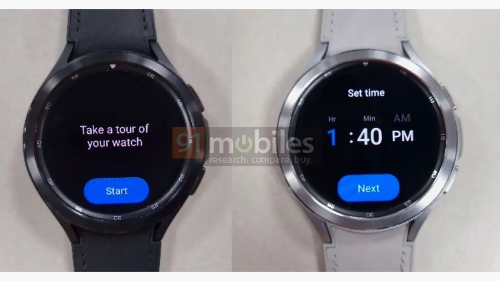 Samsung Galaxy Watch 4 Classic leak