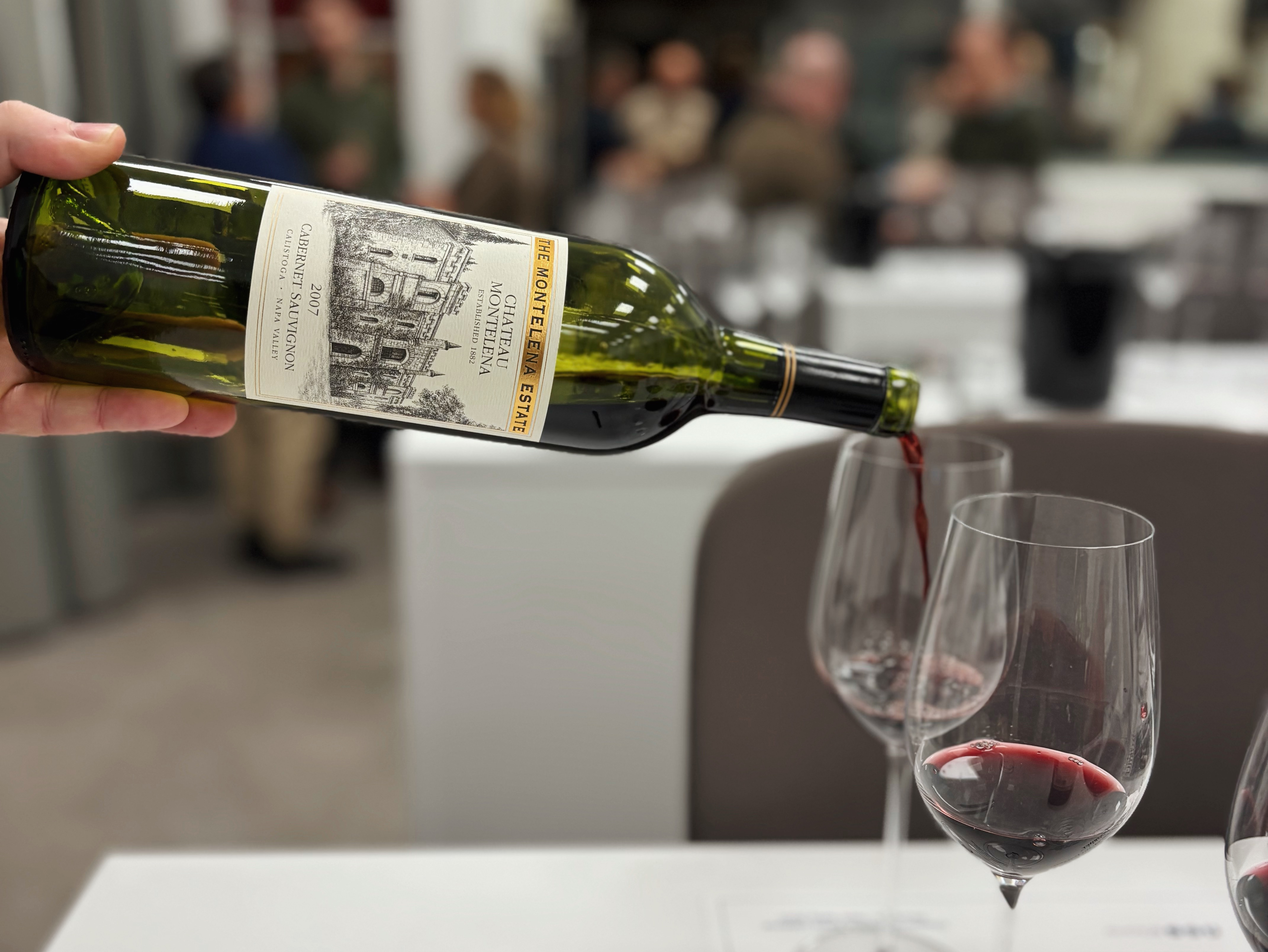 Decanter Chateau Montelena masterclass