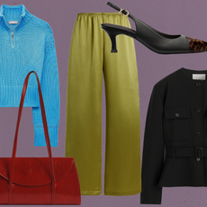 Collage of fall fashion items