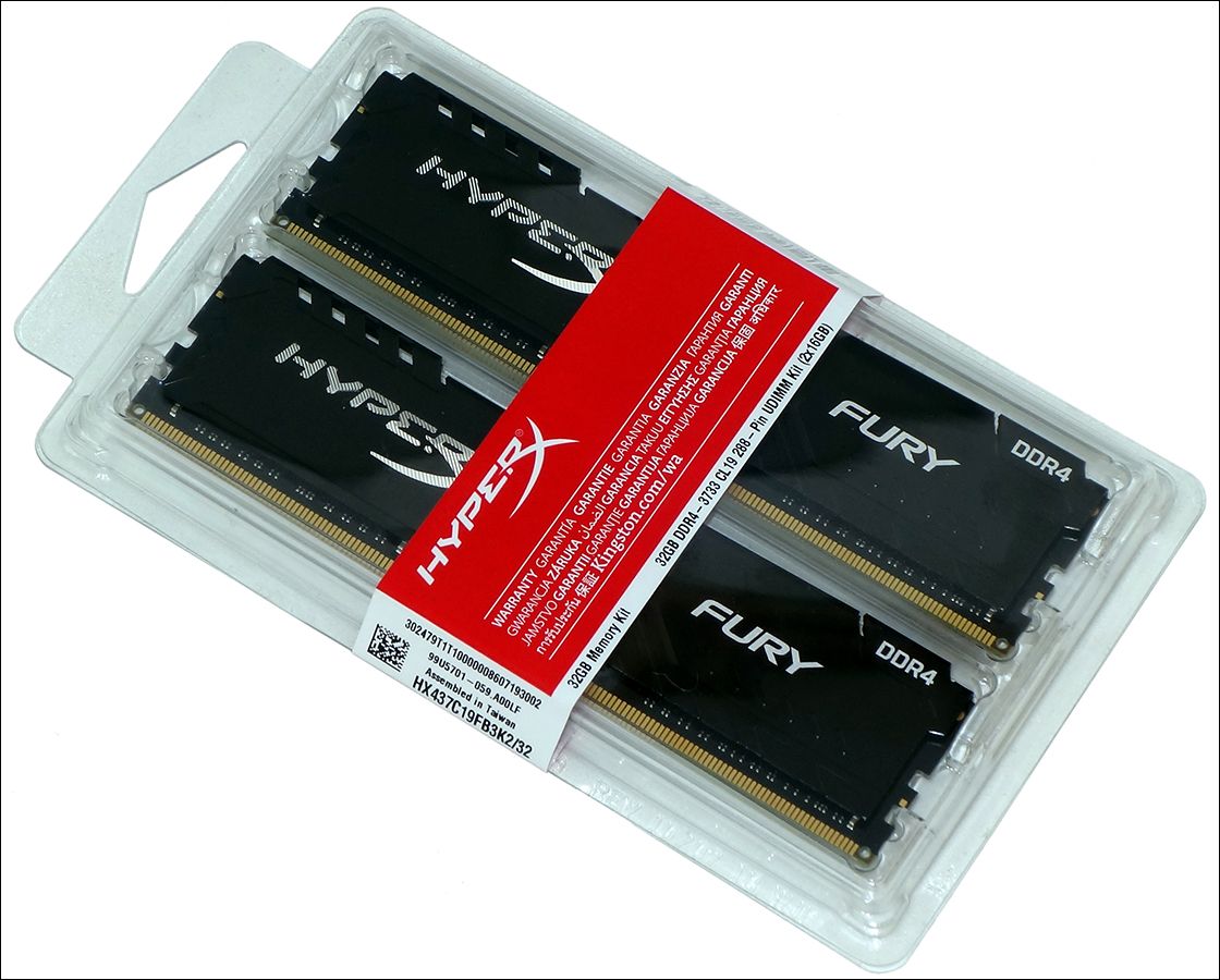 HyperX Fury 32GB DDR4-3733 Dual-Channel Kit Review: A Faster 2x 16GB ...