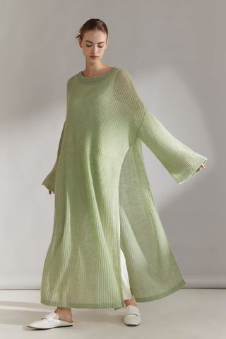 Nap Loungewear Long Mohair-Wool Dress