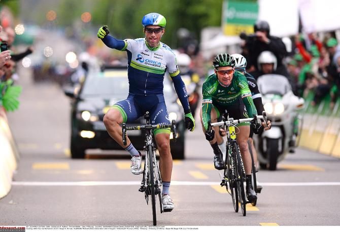 Michael Albasini (Orica-GreenEdge) wins stage 4 in Romandie