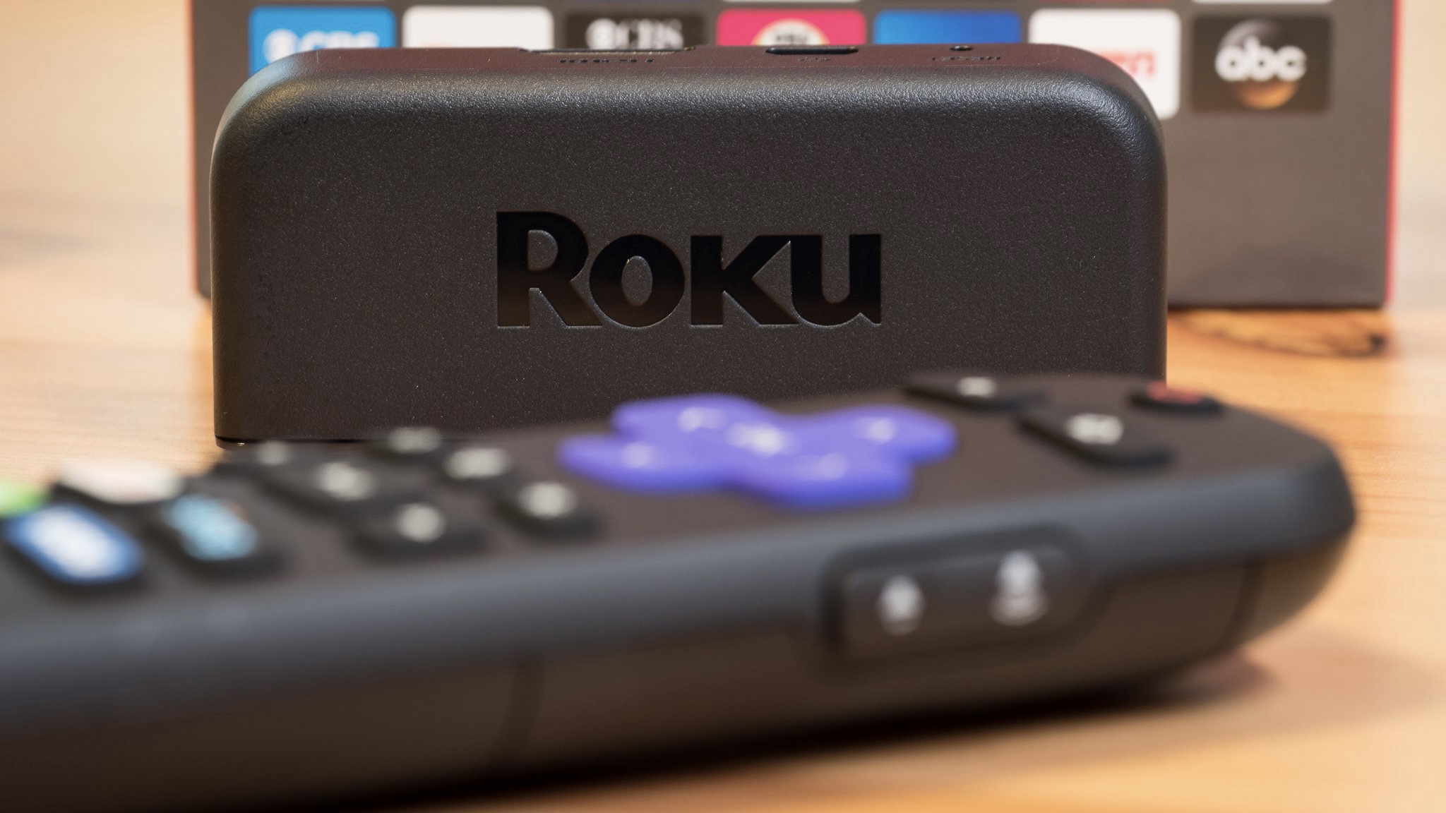 Roku Premiere remote and streaming device