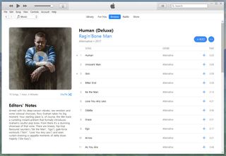 iTunes on Windows