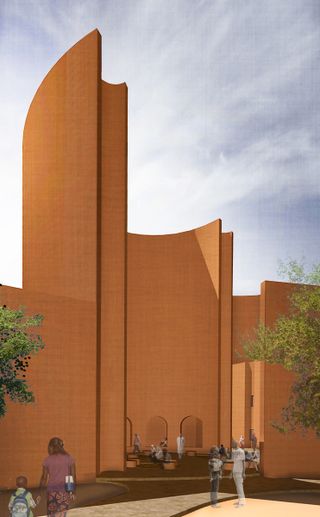 niamey cultural centre exterior