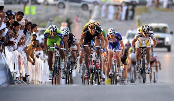 Tom Boonen opens up the sprint