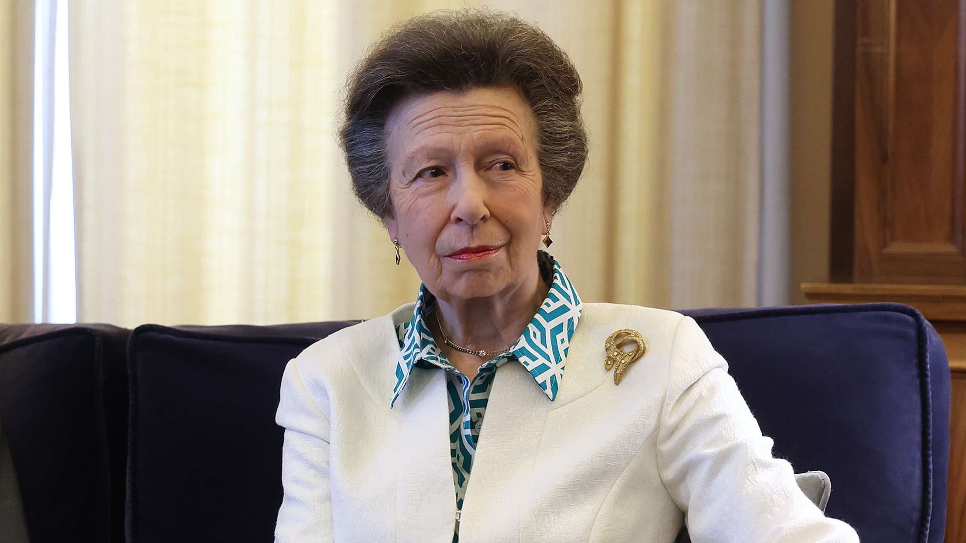 Princess Anne sits at the Presidential Mansion in Athens, Greece on May 22, 2026