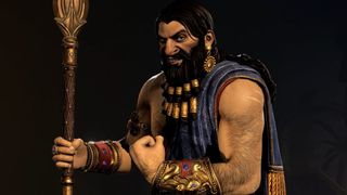 Gilgamesh flexing in Civilization 7.