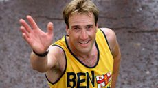 LONDON - APRIL 13:Ben Fogle completes the 2008 Flora London Marathon on April 13, 2008 in London, England.(Photo by Gareth Cattermole/Getty Images)