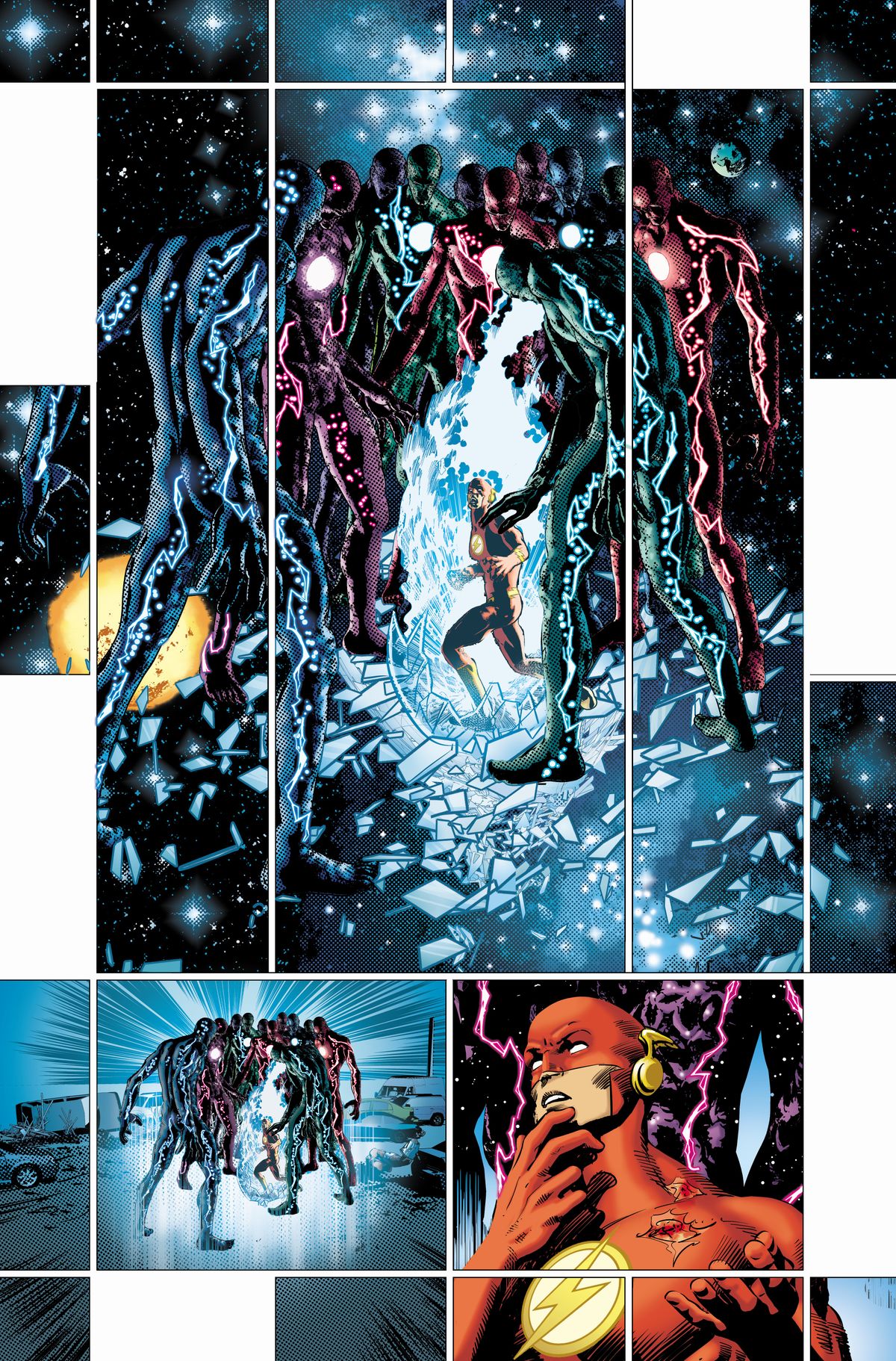 Interior art from The Flash #2.