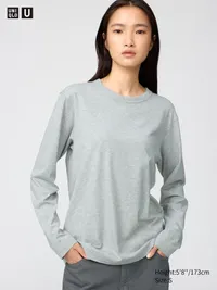 Uniqlo SUPIMA® Cotton Long-Sleeve T-Shirt Uniqlo SUPIMA® Cotton Long-Sleeve T-Shirt