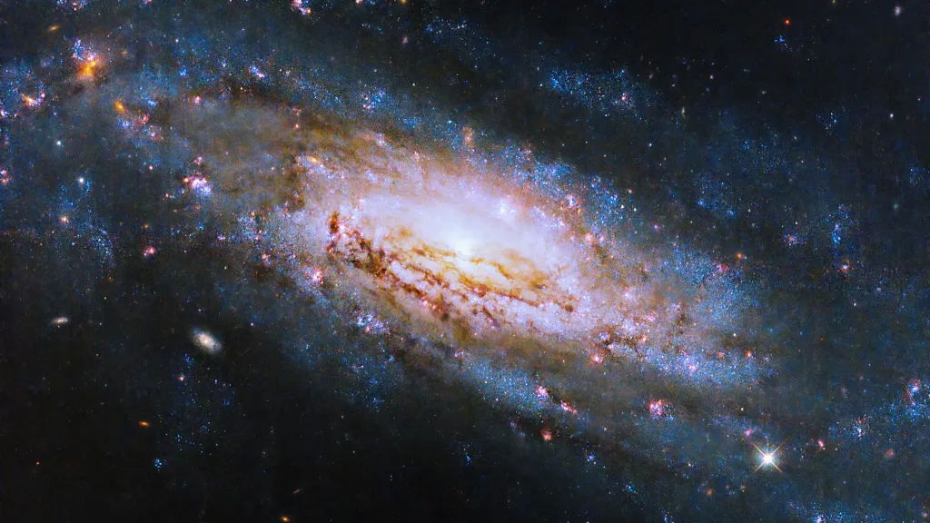 See this galaxy’s bright center? It’s home to a voracious supermassive black hole Space