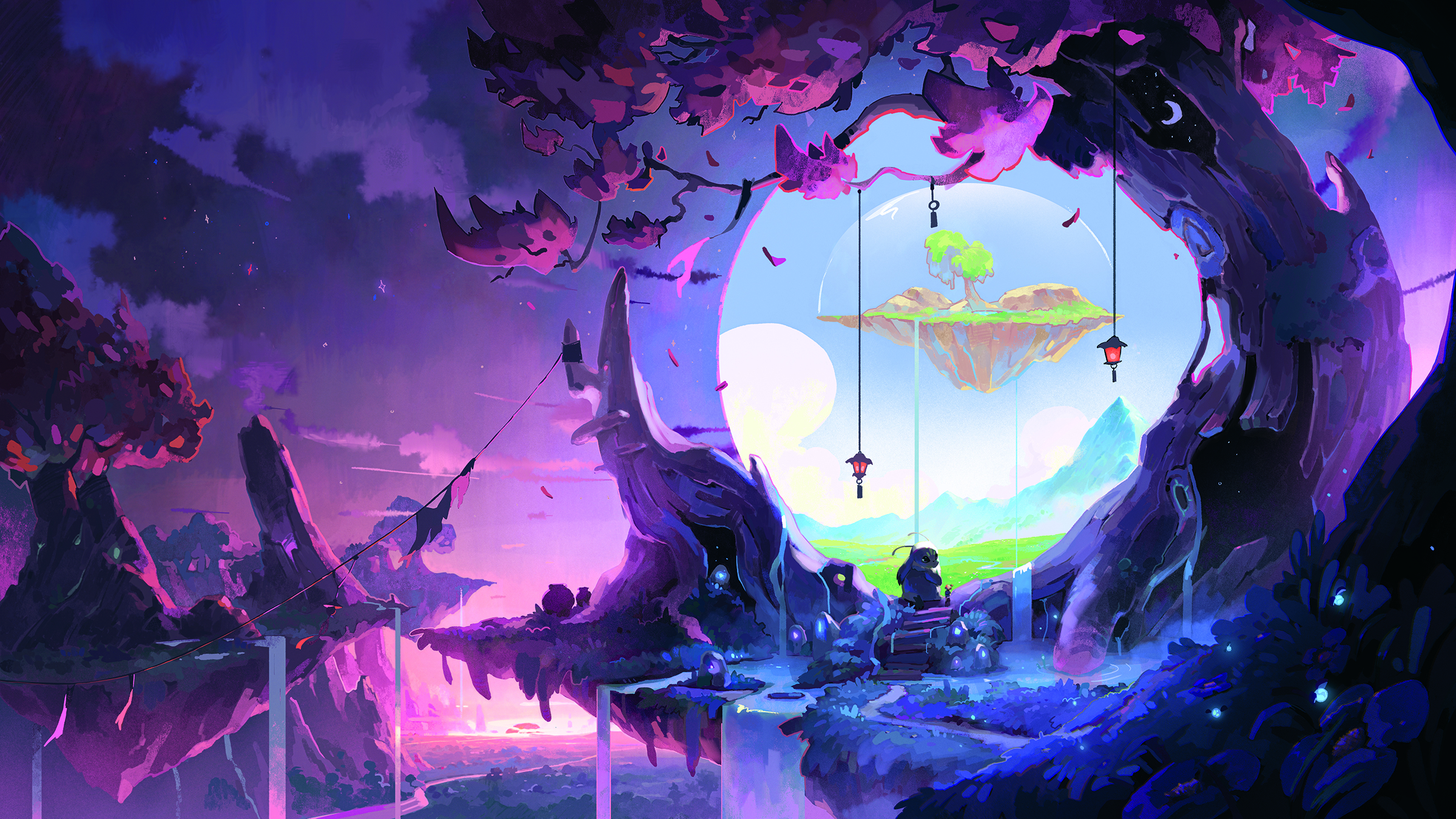 How background artists define the tone of movies and games before the action even starts