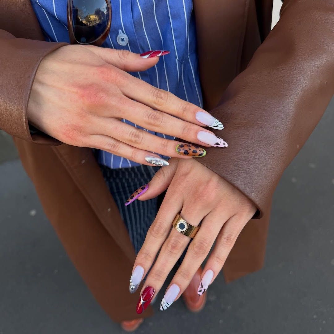 Hold Your Minimalistic Manicures—Animal-Print Nails Are About to Take Over Autumn