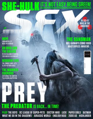Prey on the cover of SFX issue 355.