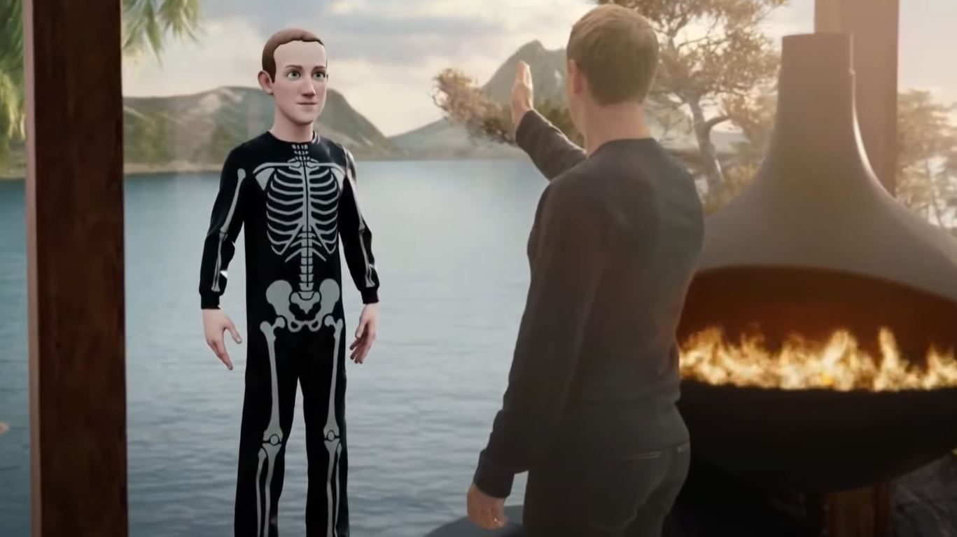 Mark Zuckerberg chooses a metaverse outfit