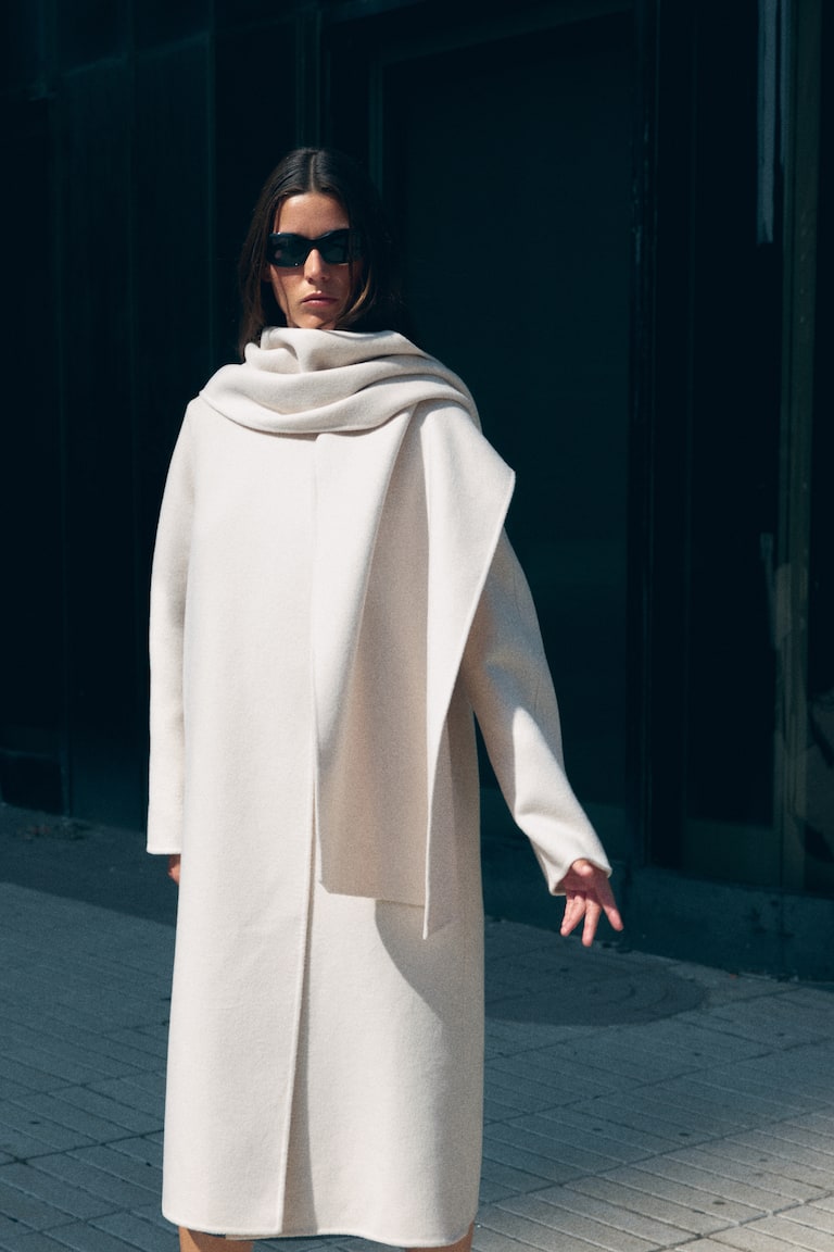 Handmade Wool-Blend Coat