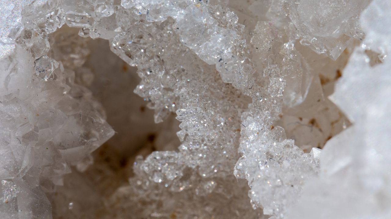 clear quartz crystal