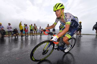 Guillaume Martin riding the 2019 Tour for Wanty Groupe Gobert