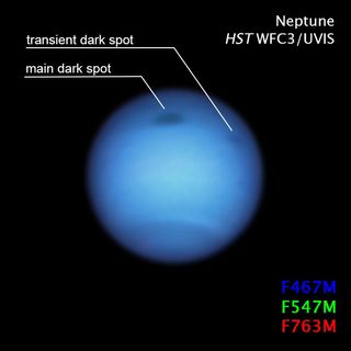 Hubble first spotted a large storm on Neptune in 2018. Recently the telescope found a second, smaller storm as well.