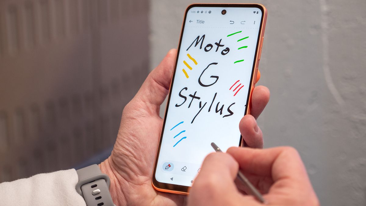 Hands on with the Moto G Stylus (2023)