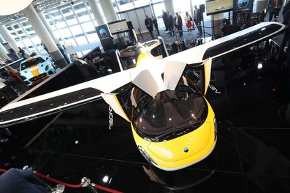 A flying car is getting lots of attention.