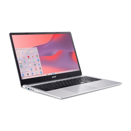 Acer Chromebook 315 15.6 Inch Laptop Intel Processor N4500 4gb Ram 64gb Emmc Pure Silver