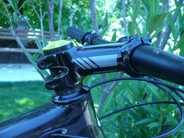 Unusually for a 29er, we still had room to drop the front end more on the Specialized Fate.