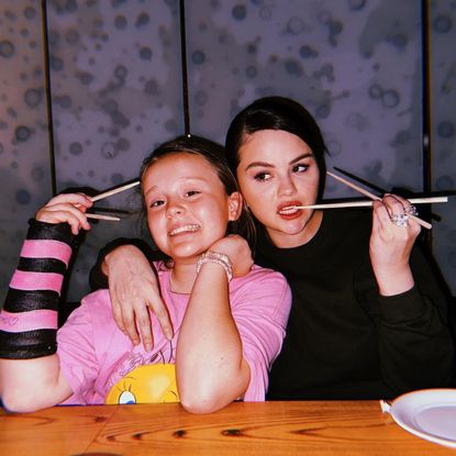Selena Gomez is Big Sibling Goals During "Sissy Date Night"