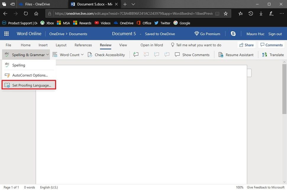 how-to-change-proofing-language-settings-in-office-windows-central