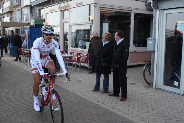 Aliaksandr Kuschynski (Katusha) is champion of Belarus.