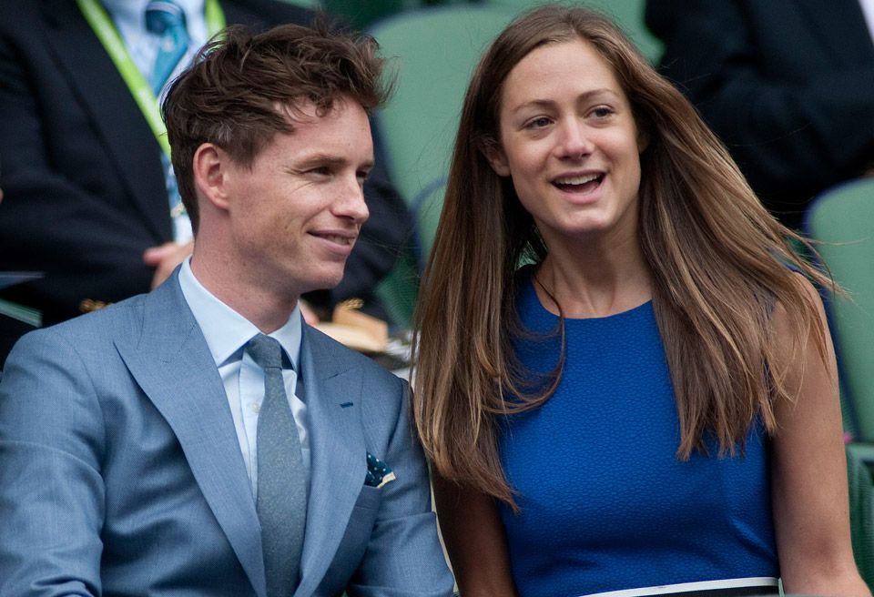 Eddie Redmayne and Hannah Bagshawe