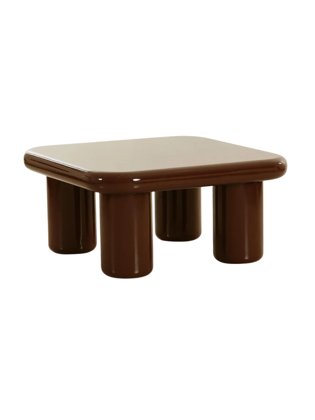 Memphis Glossy Square Coffee Table