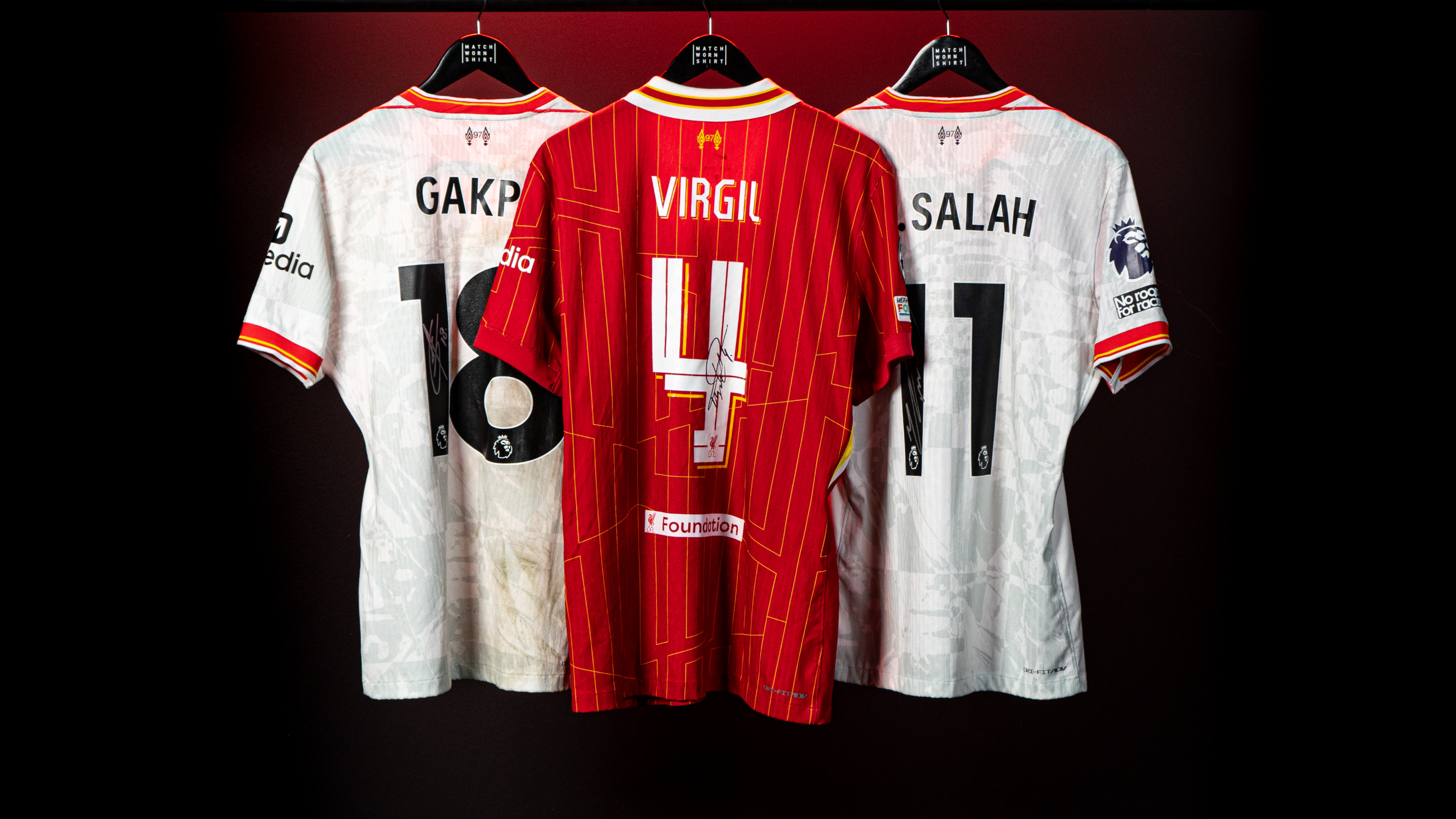 Liverpool MatchWornShirt