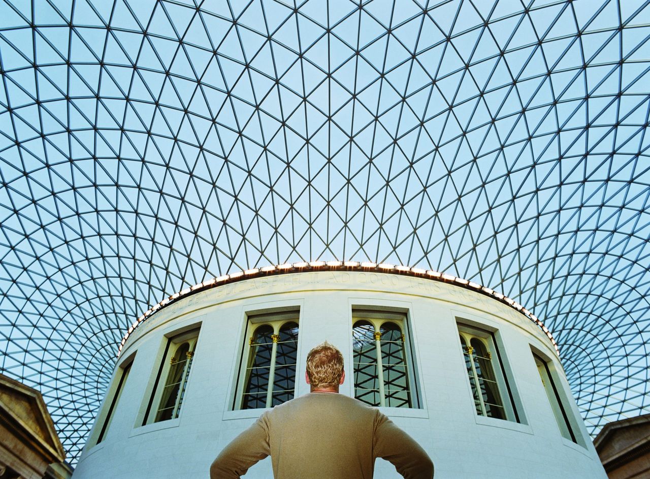 The Great Court at The British Museum, London.