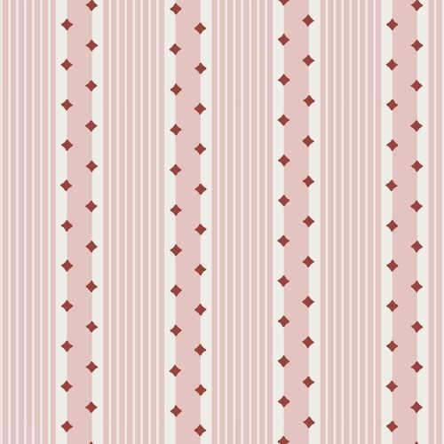 B&amp;amp;Q, Lick Pink, Red &amp;amp; White Diamond 01 Textured Wallpaper