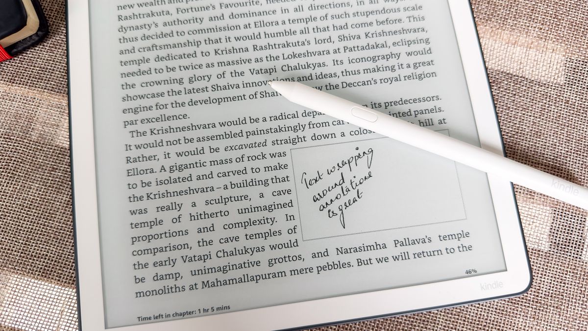 Active Canvas on the 3rd generation Kindle Scribe