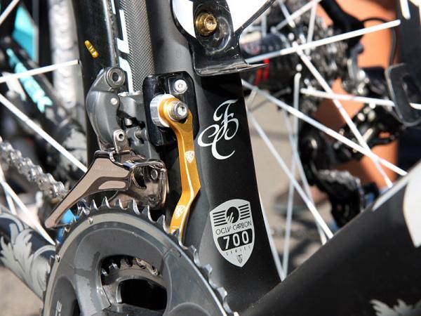 Fabian Cancellara's (Leopard-Trek) Trek Madone 6.9 SSL