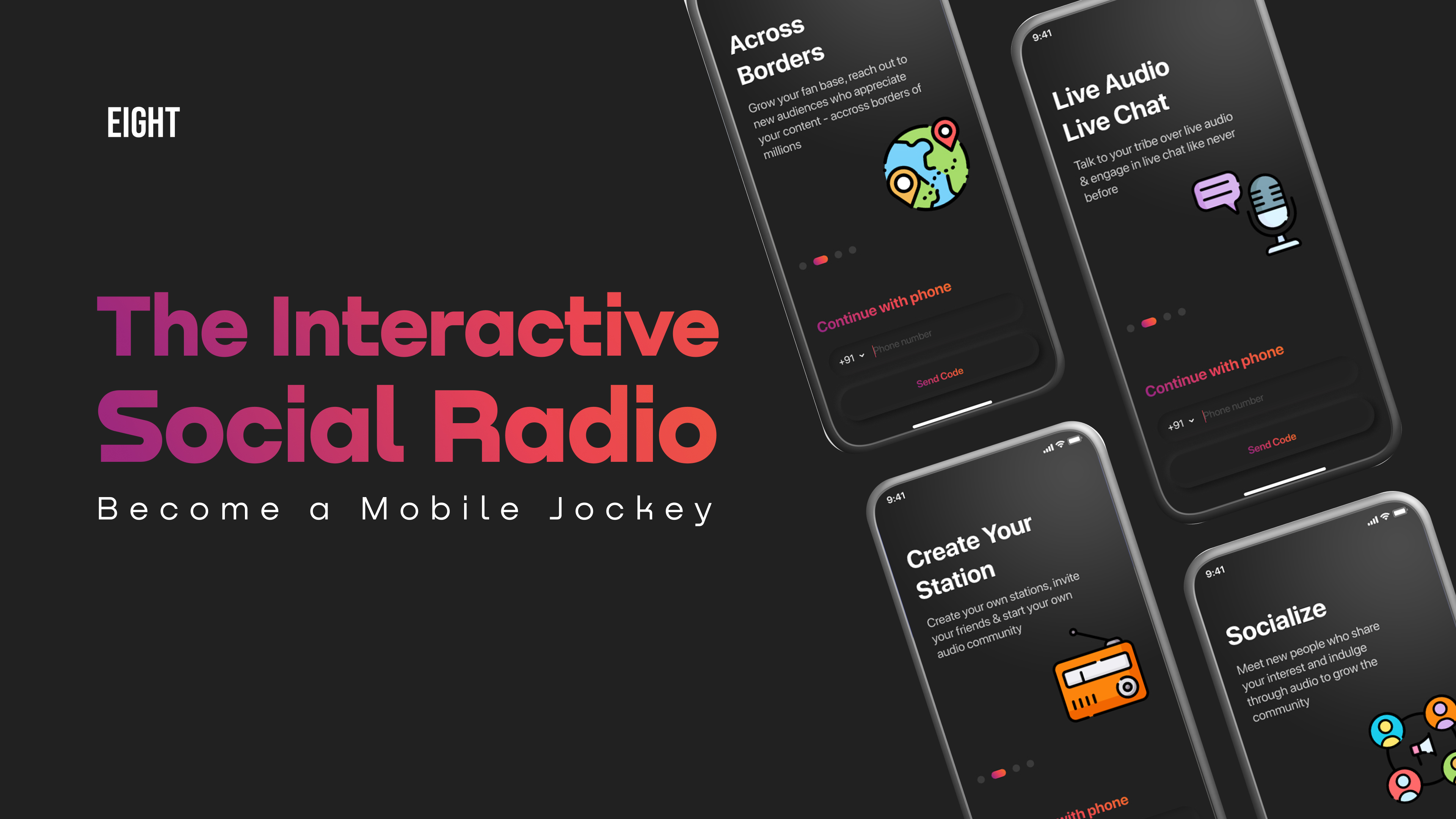 Eight, an interactive radio platform