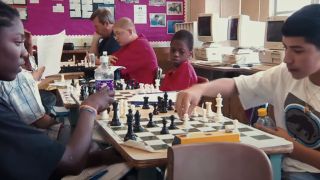 Chess players in Brooklyn Castle