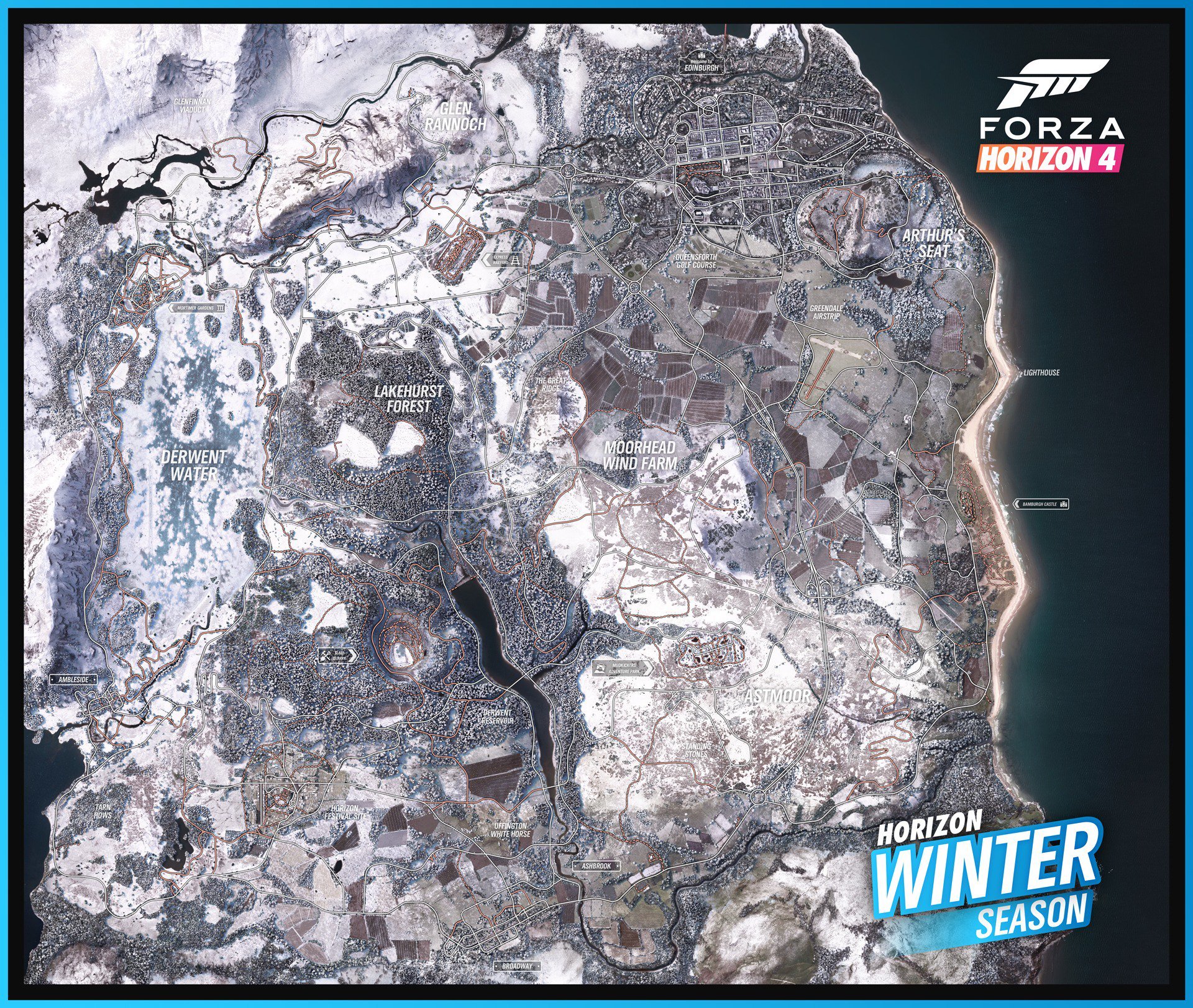 Forza Horizon 5 Map