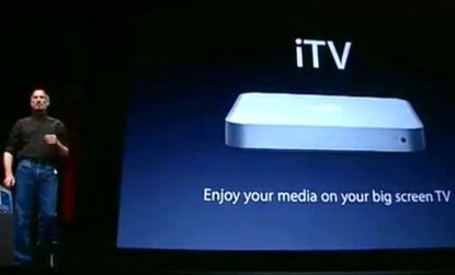 Apple's newest creation could bring touch-screen computing to the television.