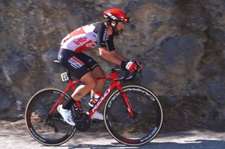 Lotto Soudal’s Thomas De Gendt on the attack on the final stage of the 2020 Paris-Nice