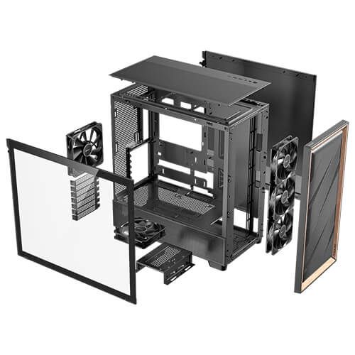 Antec Flux case with wood trim
