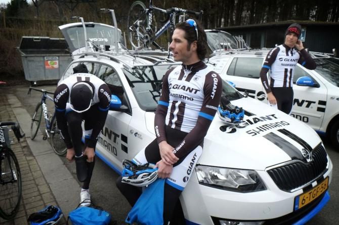 Roy Curvers before his training ride